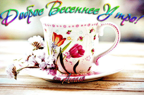 Доброе весеннее утро