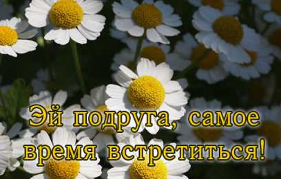 Давай встретимся  Эй подруга, самое время встретиться