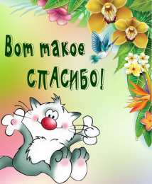 Спасибо вот такое большое спасибо