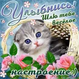 Улыбнись Открытки улыбнись