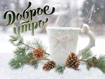 доброе зимнее утро  доброе зимнее утро