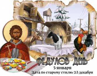  Открытки на Федулов день